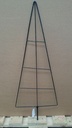Actie Metalen frame Kerstboom 45 cm excl. voet doos korting OP=OP