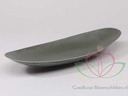 Bootschaal plat Vlot Basic Grey 40x17 cm