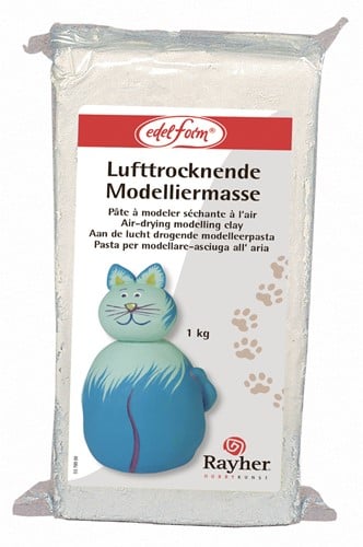 Boetseerklei luchtdrogend Wit 1 kilo