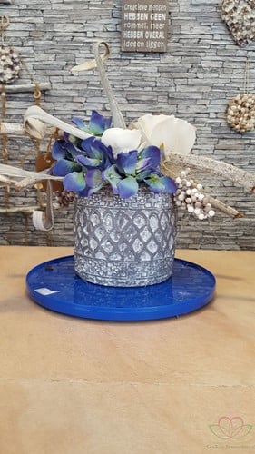 Draaischijf Blauw 28 cm