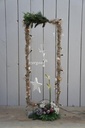 Metalen frame Zwaar Smal hoog raam 30x85 cm