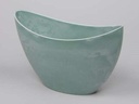 Bootschaal hoog Soft Turquoise 24x10x14 cm