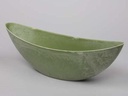 Bootschaal groot halfhoog Soft Groen 39x12x13 cm