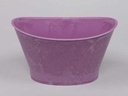 Bloempot Ovaal Soft Roze 22x15x12 cm