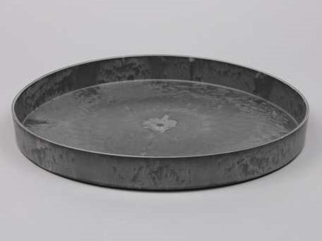 Onderbord Dienblad Rond Basic Grey 27 cm