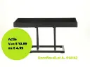 Actie Metalen frame Tray Rechthoek 25.5x10 cm voor 1 blok / st