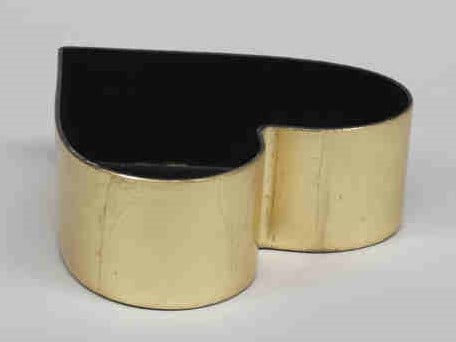 Kunststof Hartvorm Goud 15x16x7 cm