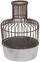 Keramiek vogelkooi 17,5x17,5x26,5 cm