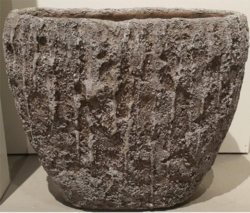 Cement decopot grote vaas Alleen afhalen Zierikzee 42x18,5x37 cm