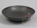 Schaal Loodlook Kunststof Basic Grey 28 cm