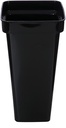 Vaas Bloemenvaas Vierkant Zwart 41 cm