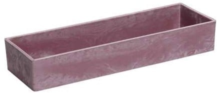 Tafeldeco Rectangle Poederroze 32x10.5x5 cm