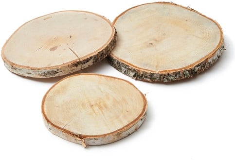 Boomstamschijf Hout 30 cm