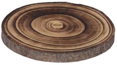 Boomstamschijf Paulownia slice Fire Hout 20x2 cm