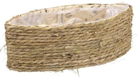 Zeegras Mand Boot Large 43x22x12 cm