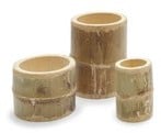 Bamboo planter staand 7x7x10 cm