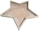 Houten Sterschaal Firmiana Naturel 38,3 cm