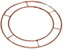 Metalen Frame Wire Rings open koperkleur 2 rijen 16 inch