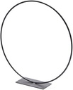 Metalen frame Ring op voet Zwart 30 cm