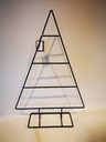 Metalen frame Kerstboom ca. 60 cm incl. voet horizontale liggers L39xH58 cm