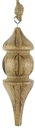 Kranshanger Droplet Hout 6x16 cm
