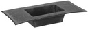 Onderbord Loodlook Rechthoek 30x15x5 cm