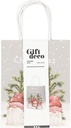 Geschenktasje Winter Kerst set 3 stuks