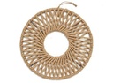 Metalen ring met Touw krans 38 cm per stuk