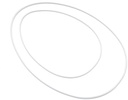 Metalen Frame Ei ring White hangend 24x35 cm