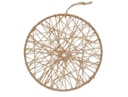 Metalen ring met Jute web 30 cm per stuk