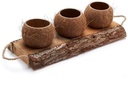Kokos planter 46x19 cm 3 cups