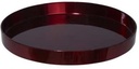Onderbord Dienblad Rond Rood 27 cm