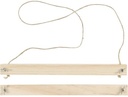 Posterhanger Set Grenen Rechthoek 25x2.2x2 cm