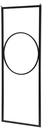 Metalen frame Rechthoek met cirkel Sun hangend 115 cm