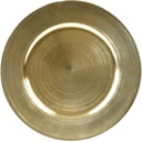 Onderbord Rond Goud 33 cm