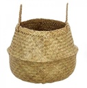 Mand Zeegras Naturel 18x22x20 cm