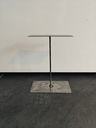 Metalen frame Bloemstukhouder hoge standaard met plaat 20x10x25 cm