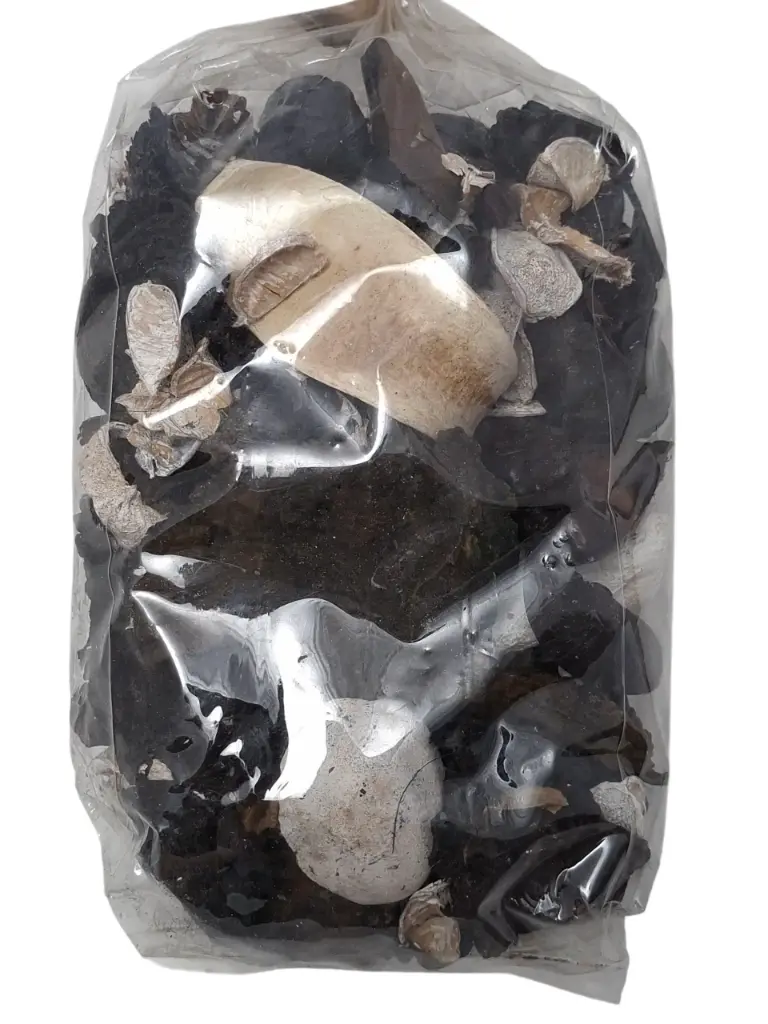 Mix om een krans te maken Potpourri 40gram Zwart-Wit