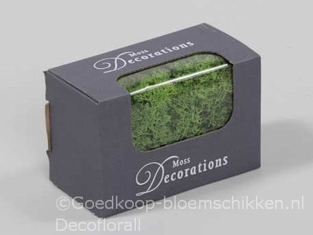 Rendiermos IJslandsmos Finlandsmos Finlandsmos Gewoon Groen 50 gram kleinverpakking