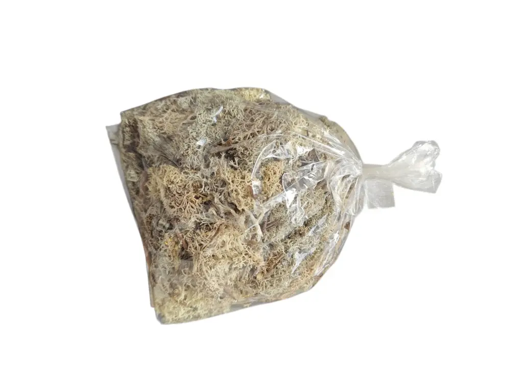 Rendiermos IJslandsmos Finlandsmos Finlandsmos Naturel 50 gram kleinverpakking