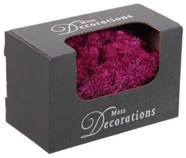 Rendiermos IJslandsmos Finlandsmos Fuchsia 50 gram