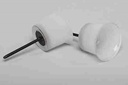 Glas waxinelichthouders Frosted 6, 3*7cm Doos24 Waxinehouder