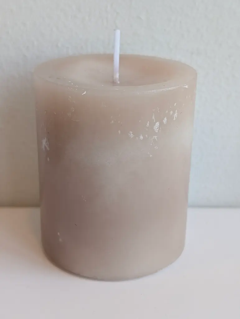 Trendkaars Kaars Zelfdovend Sahara Zand 70x60 mm per stuk