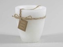Tuinkaars Garden Candle Large Rustiek 50 uur Wit 120x140 mm