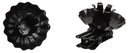 Kaarsjeshouder Clip Kerstboom Zwart Ø40 mm pak 10 stuks