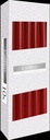 Taper Kaarsen Donkerrood Bourgondië 25x2,2 cm Set 10 stuks