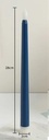 LEDkaars Warmwit / stuk realitische fonkelende vlam Blauw