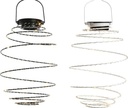 Solar Lantern Windlicht Metaal Zwart Diameter 16 cm Per stuk