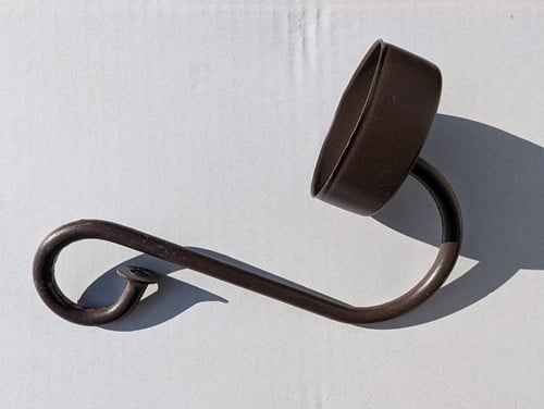 Stoere Theelichthouder Waxinehouder Old Rusty Haikil Glashaak Per stuk