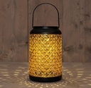 Solar Lantern Windlicht Amber Anna's Collection 12,5x12,5x20 cm 1 LED Warm Wit per stuk